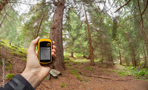 finding the right position in the forest via gps