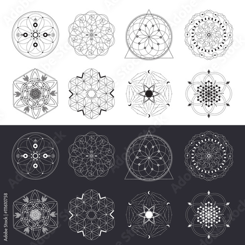 Sacred Geometry Vector Bundle