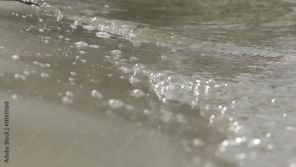 Beach sand waves tide Beach sand waves tide