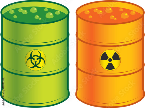 Toxic Waste Barrels
