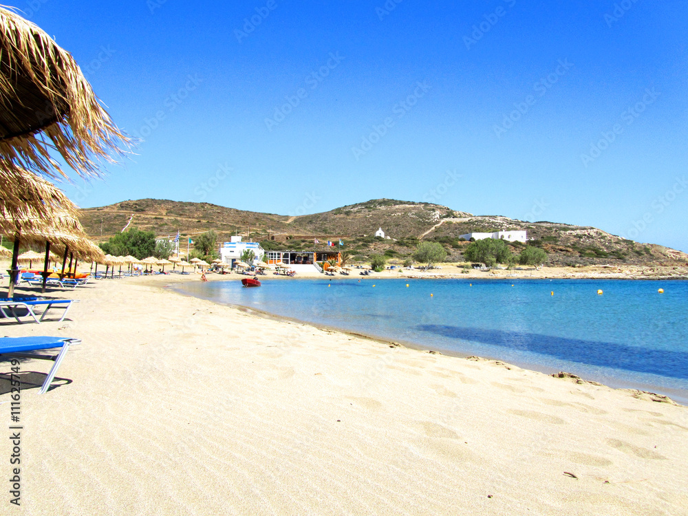 Manganari beach, Ios island, Cyclades, Greece