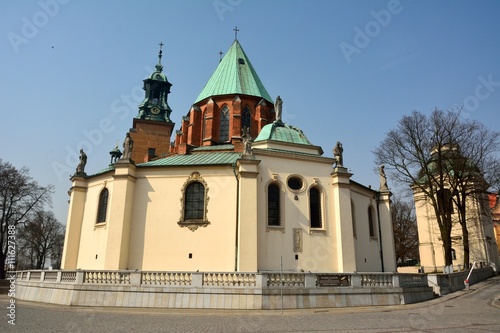 Royal Gniezno Cathedral dating from 1331. Poland photo