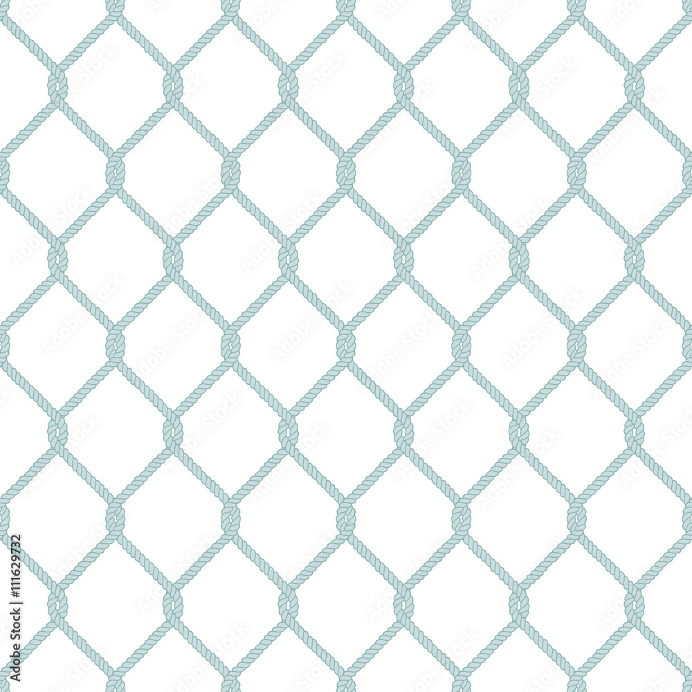 Seamless nautical rope knot pattern Seamless nautical rope knot pattern