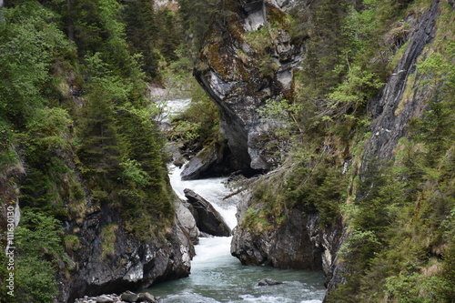 Hohe Tauern, Tauernbach, Schlucht, Klamm, wild, Wasser, Fels, Matrei photo