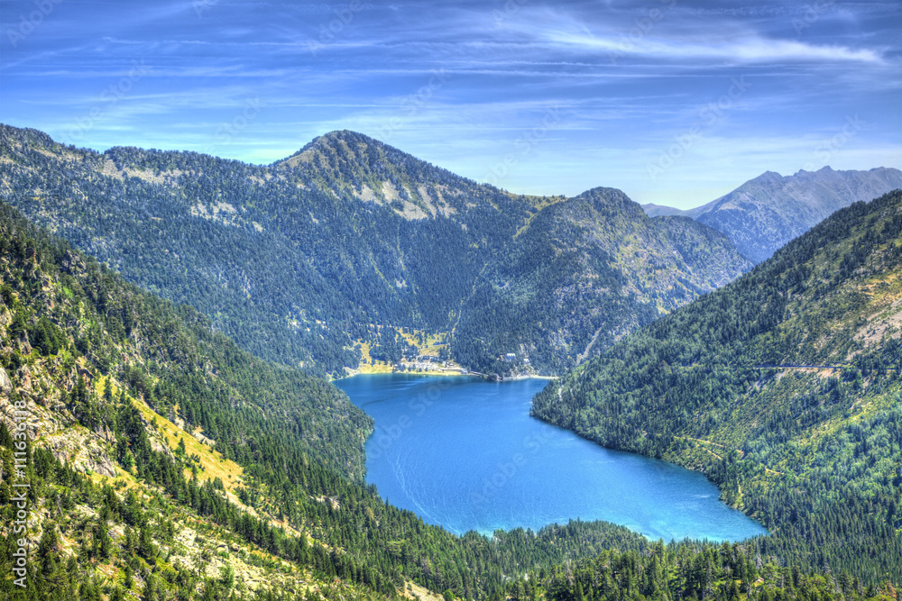 Oredon Lake - Pyrenees Mountains Oredon Lake - Pyrenees Mountains