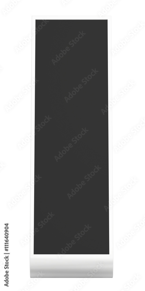 information kiosk. Terminal. interactive kiosk on white background information kiosk. Terminal. interactive kiosk on white background