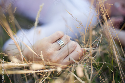 Close up of Engagement Ring