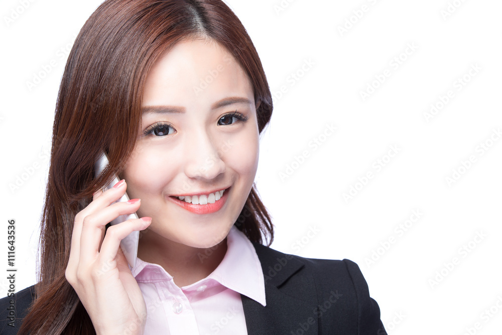 businesswoman talking on the phone businesswoman talking on the phone