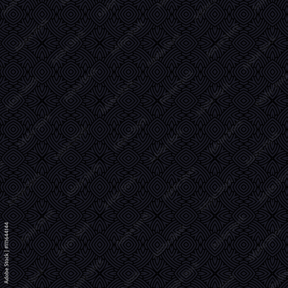 Seamless Floral Ethnic Pattern