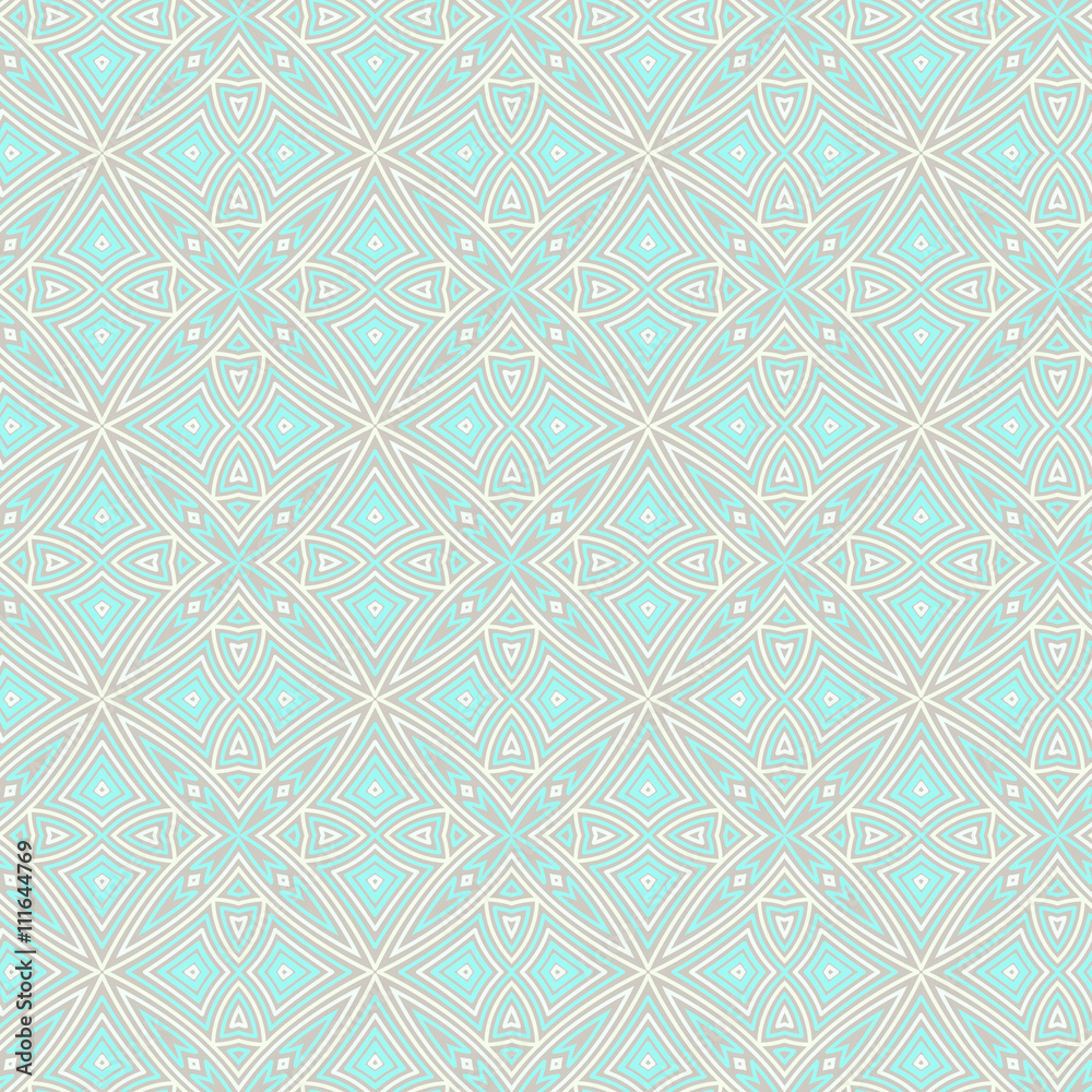 Seamless Floral Ethnic Pattern Seamless Floral Ethnic Pattern
