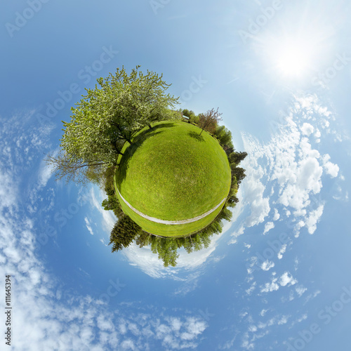 Fototapeta Naklejka Na Ścianę i Meble -  Little planet 360 panorama concept