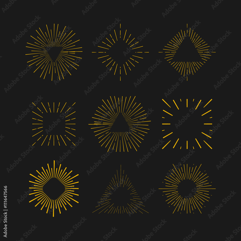 Tribal boho style sun burst frame with place for your text. Starburst, sunburst hipster logo, line art vector illustration. Hipster star burst shape shine icons. Vector Tribal boho style fireworks. Tribal boho style sun burst frame with place for your text. Starburst, sunburst hipster logo, line art vector illustration. Hipster star burst shape shine icons. Vector Tribal boho style fireworks.