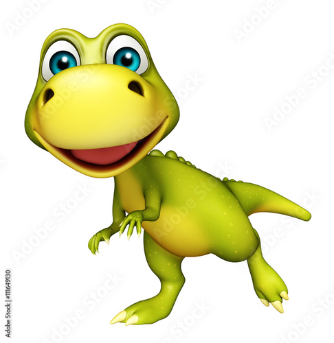 cute Dinosaur cartoon character