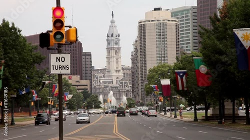 Skyline a Philadelphia, Pennsylvania, USA