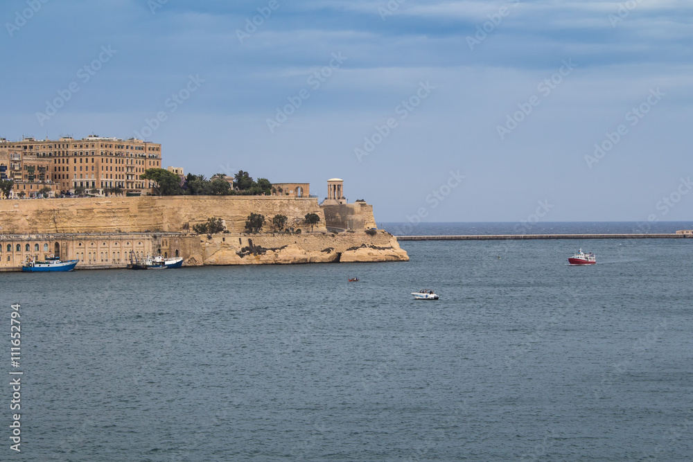 Valletta, capital city of Republic of Malta
