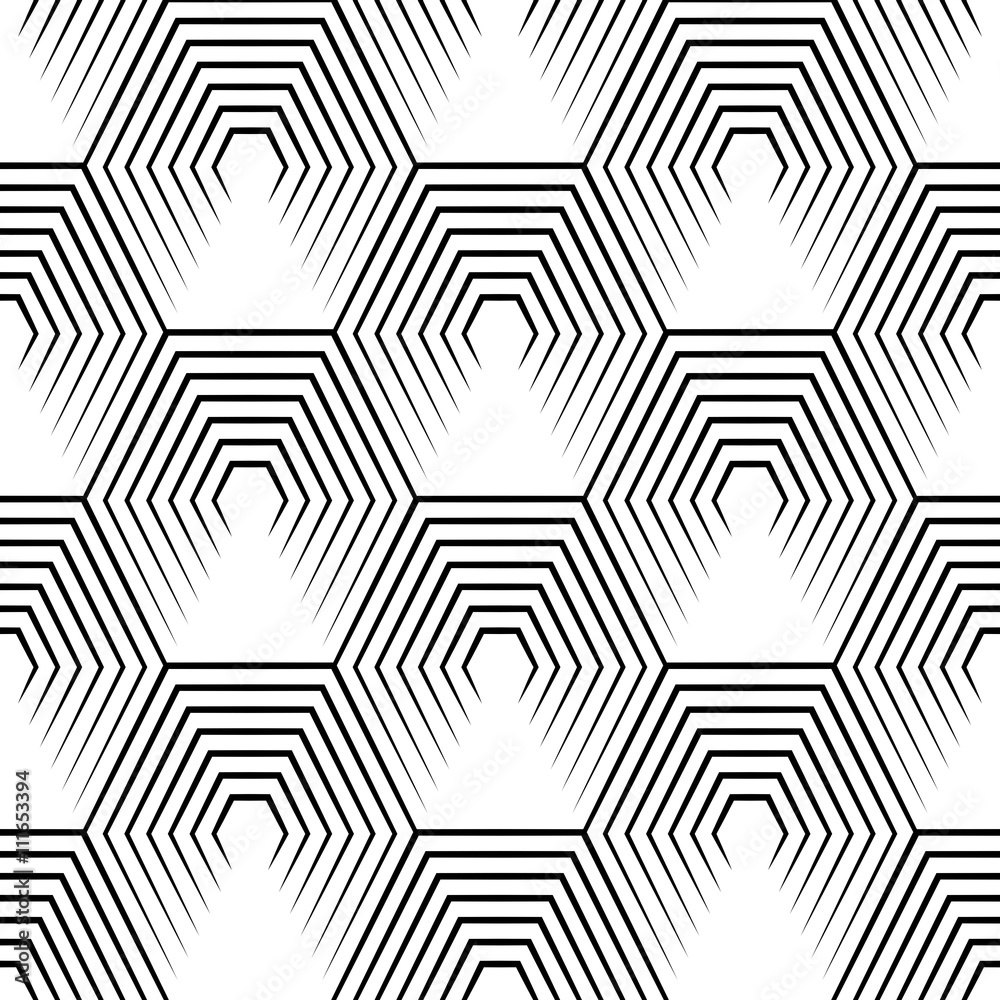 Seamless Hexagon Pattern Seamless Hexagon Pattern