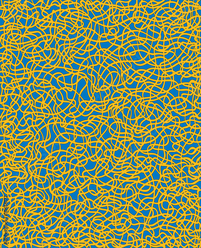 Vector Background confusion of lines drawn
