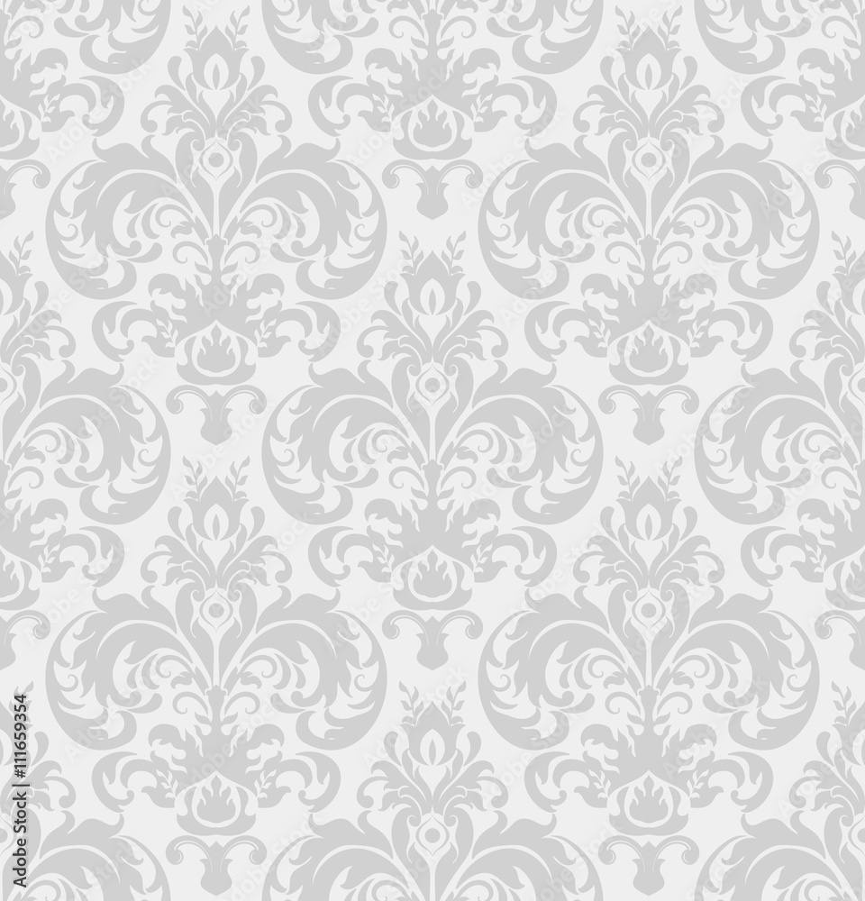 seamless pattern with Victorian motives
