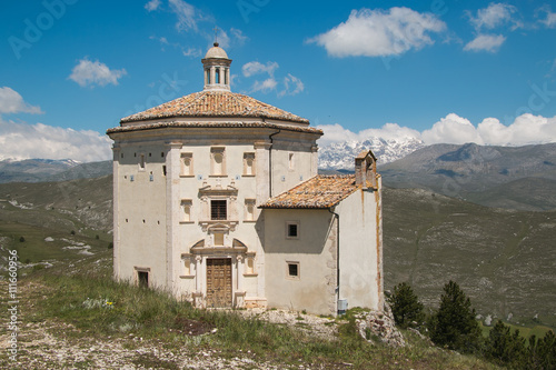 Church of Saint Maria della Pietà, Rocca Calascio, Abruzzo Italy