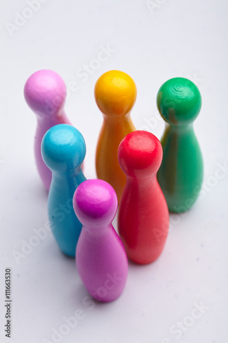 Colorful plastic skittles © fox17