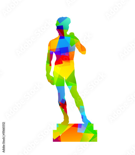 fantasia, frammenti, colori, positivo, 