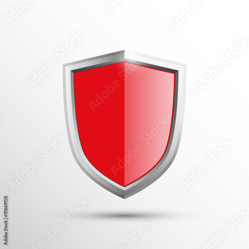 Red shield icon