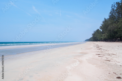 deserted beach