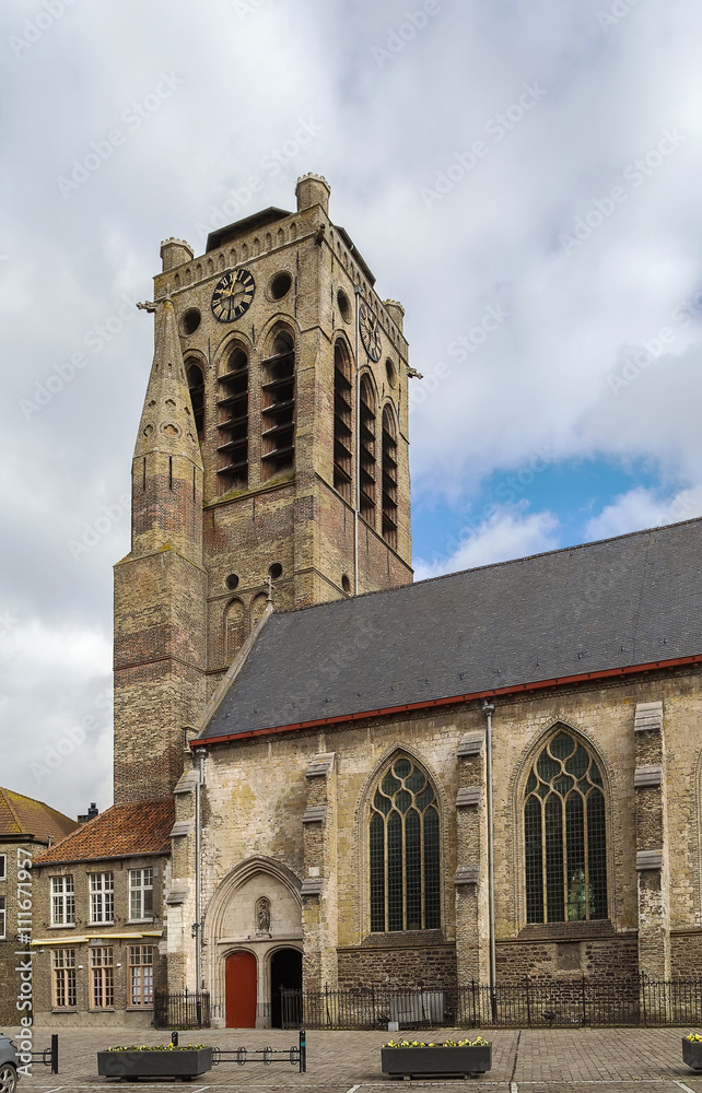 church of Saint Nicolas, Veurne, Belgium