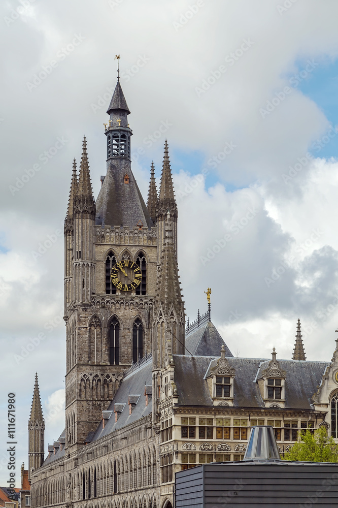 Fototapeta premium Ypres Cloth Hall, Belgium
