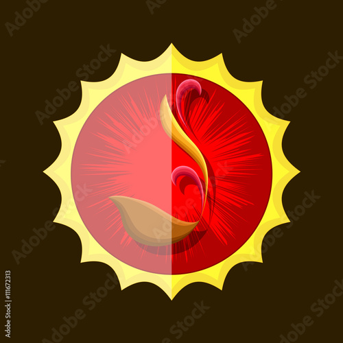 Flaming Chalice Vector Symbol photo