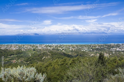 Western coast of Rhodes Island photo