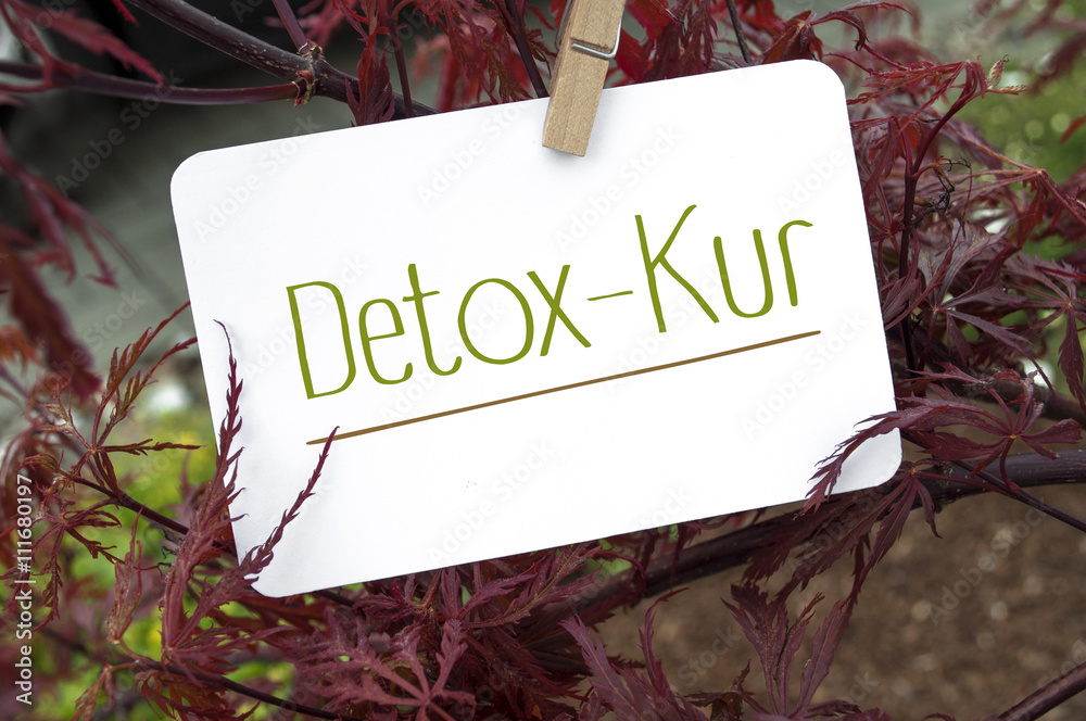 Φωτογραφία Roter japanischer Ahorn mit Detox-Kur, Lebenswandel und Gesundheit
