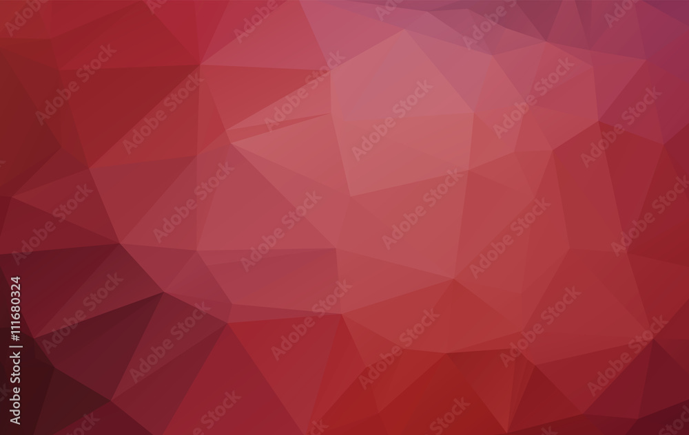 Red Abstract Low Poly Vector Background Red Abstract Low Poly Vector Background