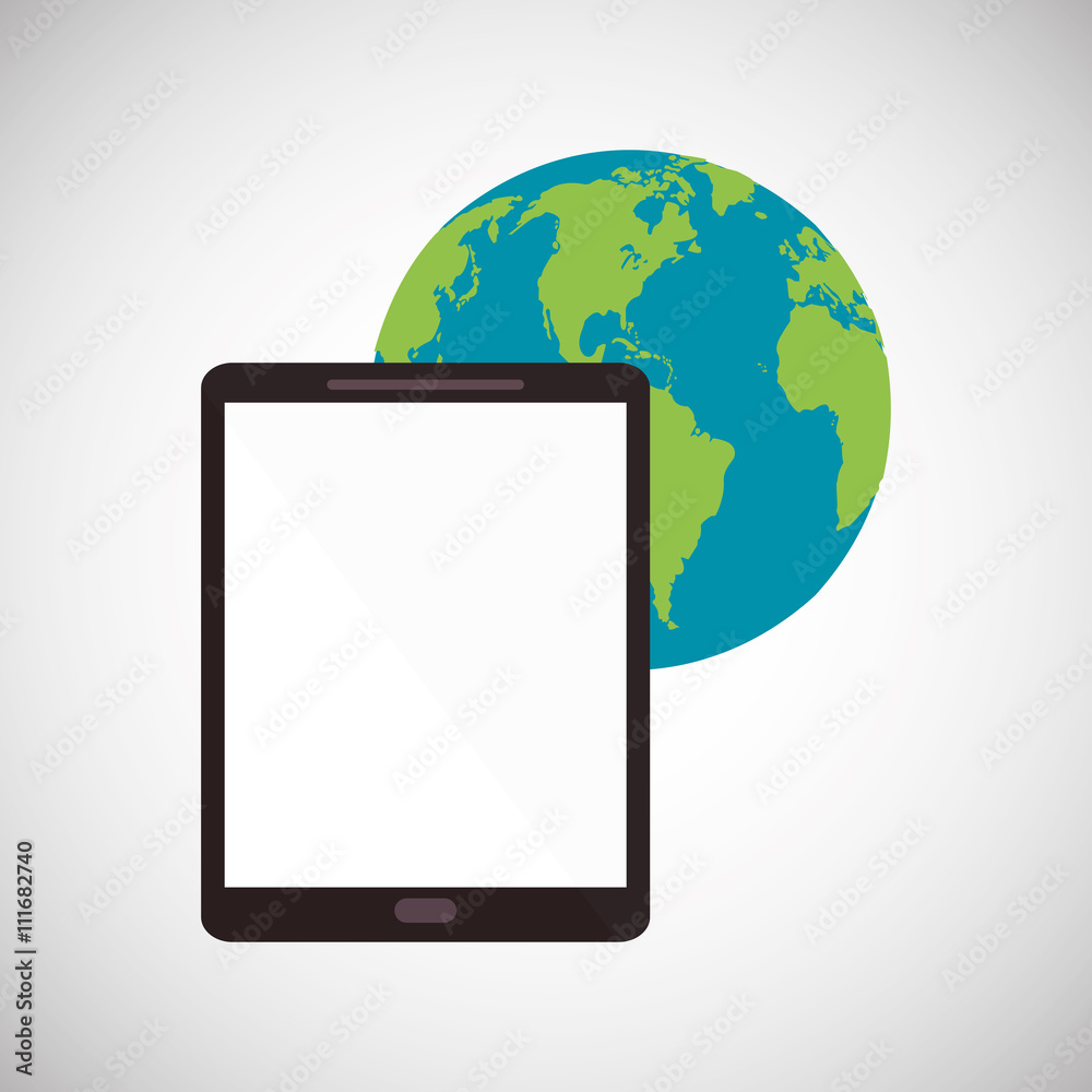 technology design. gadget icon. White background technology design. gadget icon. White background