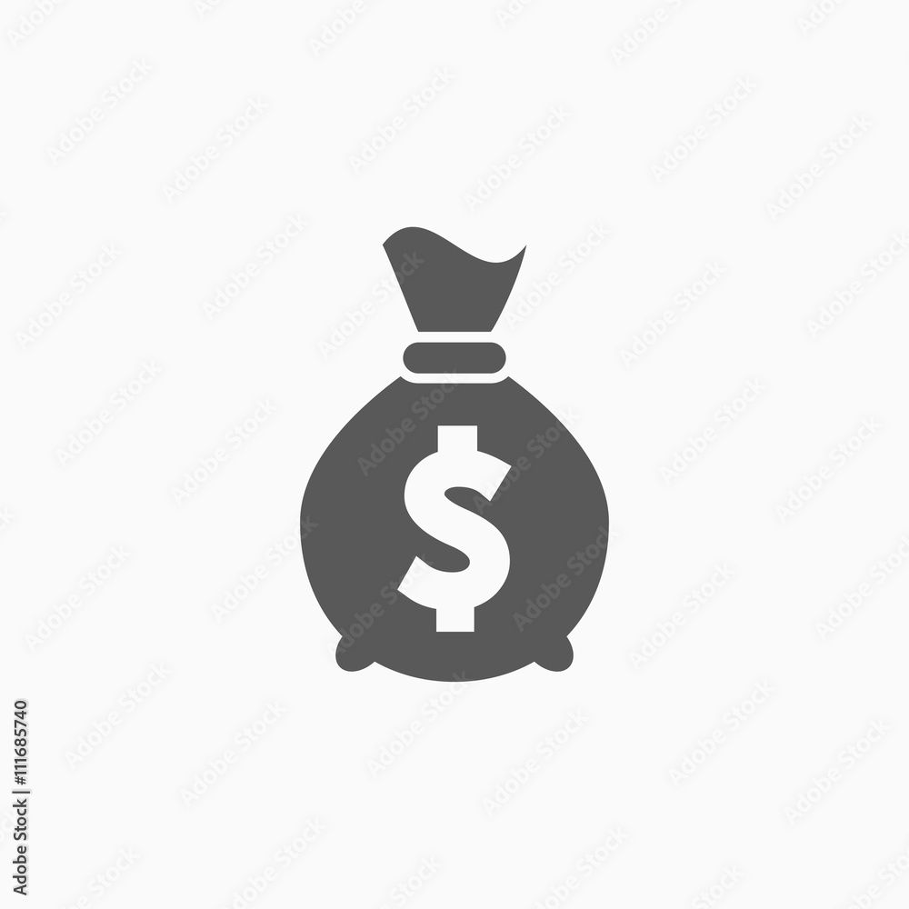 money bag icon money bag icon