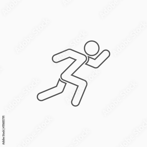 running icon