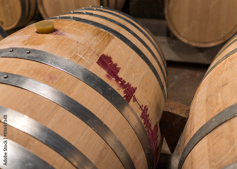 tonneaux en cave