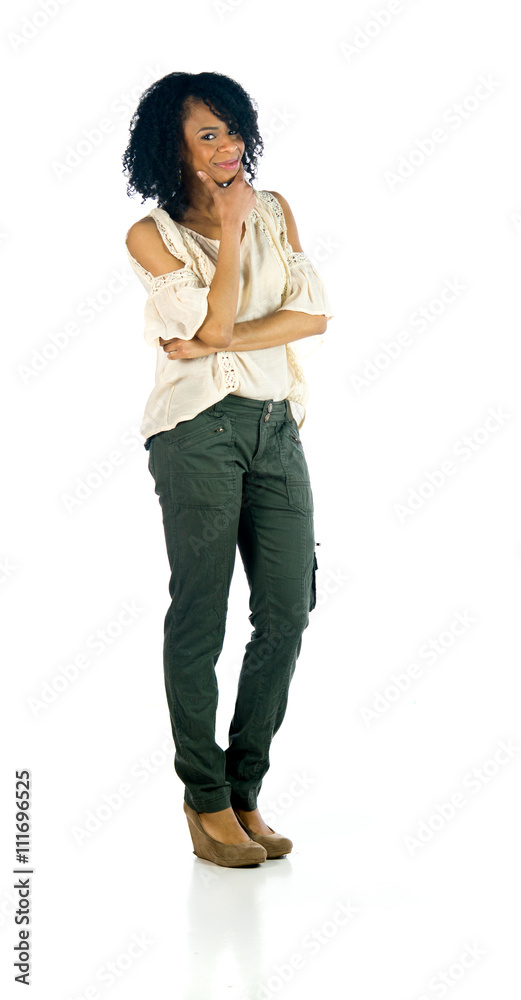 female model attractive woman on plein background with copy spac female model attractive woman on plein background with copy spac