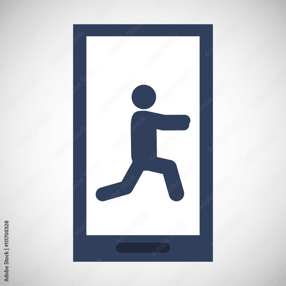 stretching design. sport icon. Isolated image stretching design. sport icon. Isolated image