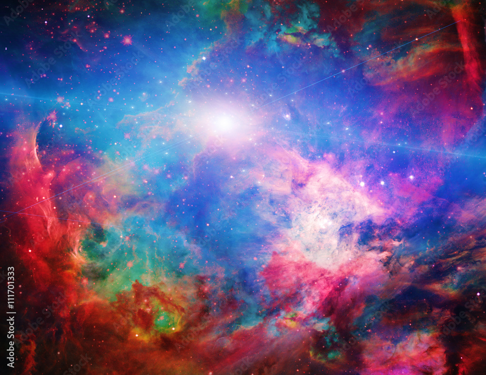 Fototapeta Galaktyczne elementy przestrzeni tego obrazu dostarczone przez NASA