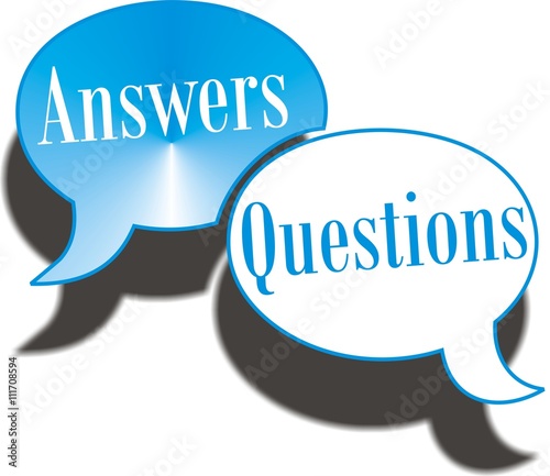 bouton questions réponses
