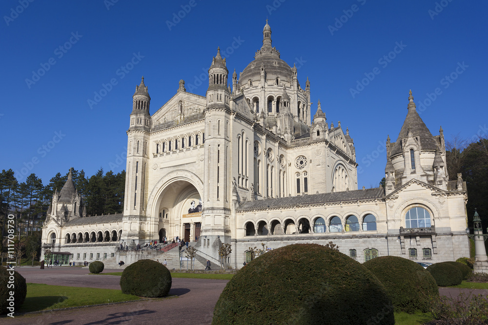Basilica of Saint Therese, Lisieux, Normandy, France