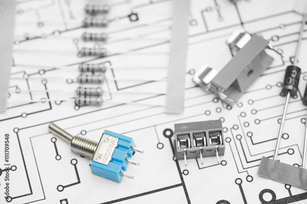 Electronic components and PCB design Electronic components and PCB design