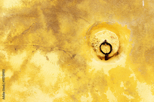 Abstract architectural detail in the old town of Faro - Capital of Algarve - Portugal, Europe