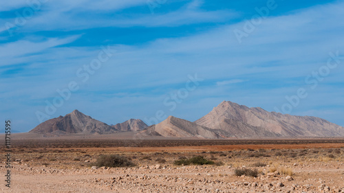 Felsformation des Naukluft-Gebirges; Namibia