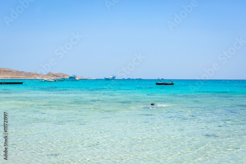 beautiful sea landscape - beach, sea, sky