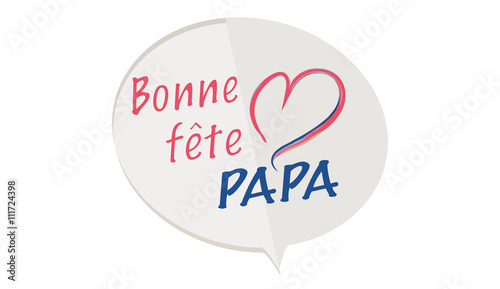 FÊTE DES PÈRES FLAT DESIGN