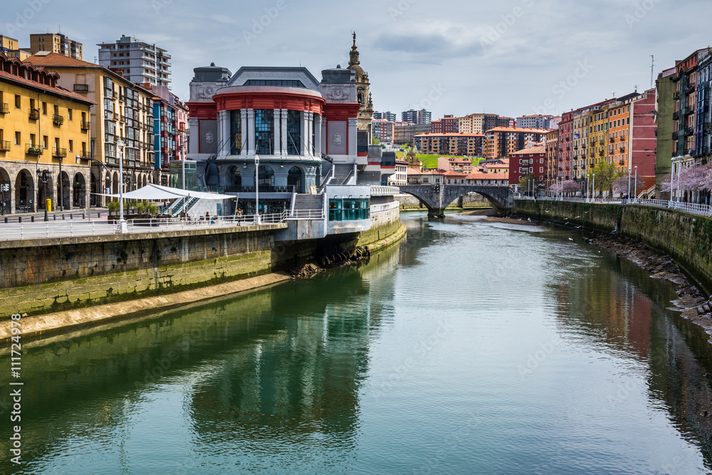 Old town of Bilbao, Basque Country (Spain)