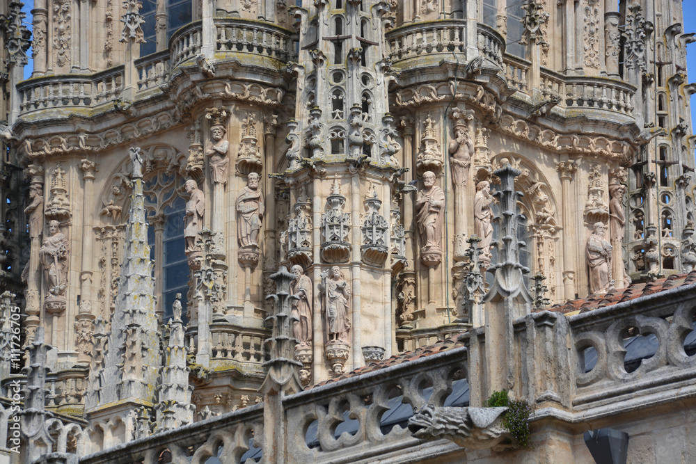detalles de la Catedral de Burgos