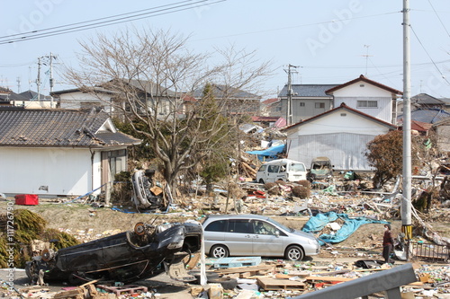 東日本大震災の被災地